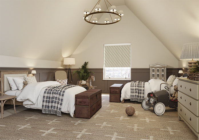 Kings Breakfast, Stripe Toast - Twist&Fit Roller Blind - Image 7
